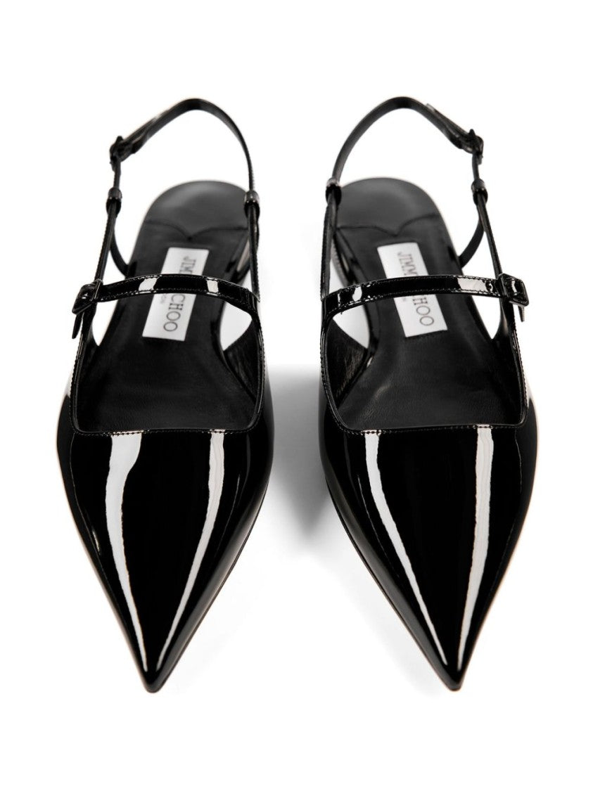 Jimmy Choo Pointed Toe Slingback Sandals