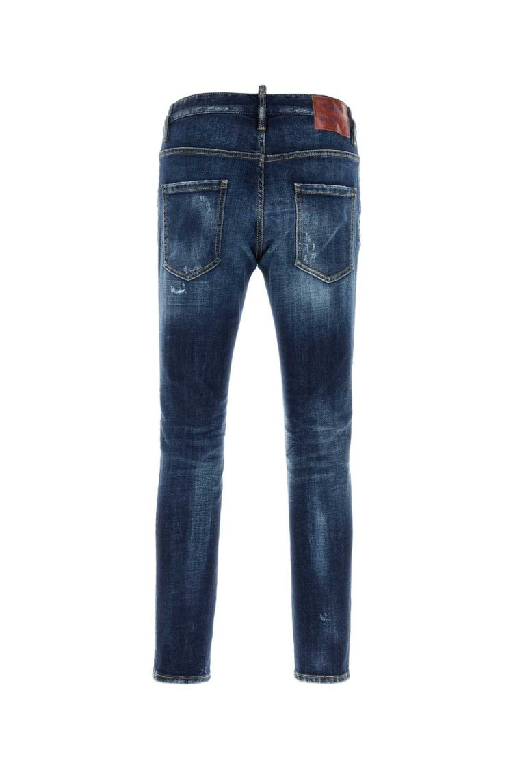 Dsquared2 Stretch Denim Skater Jeans