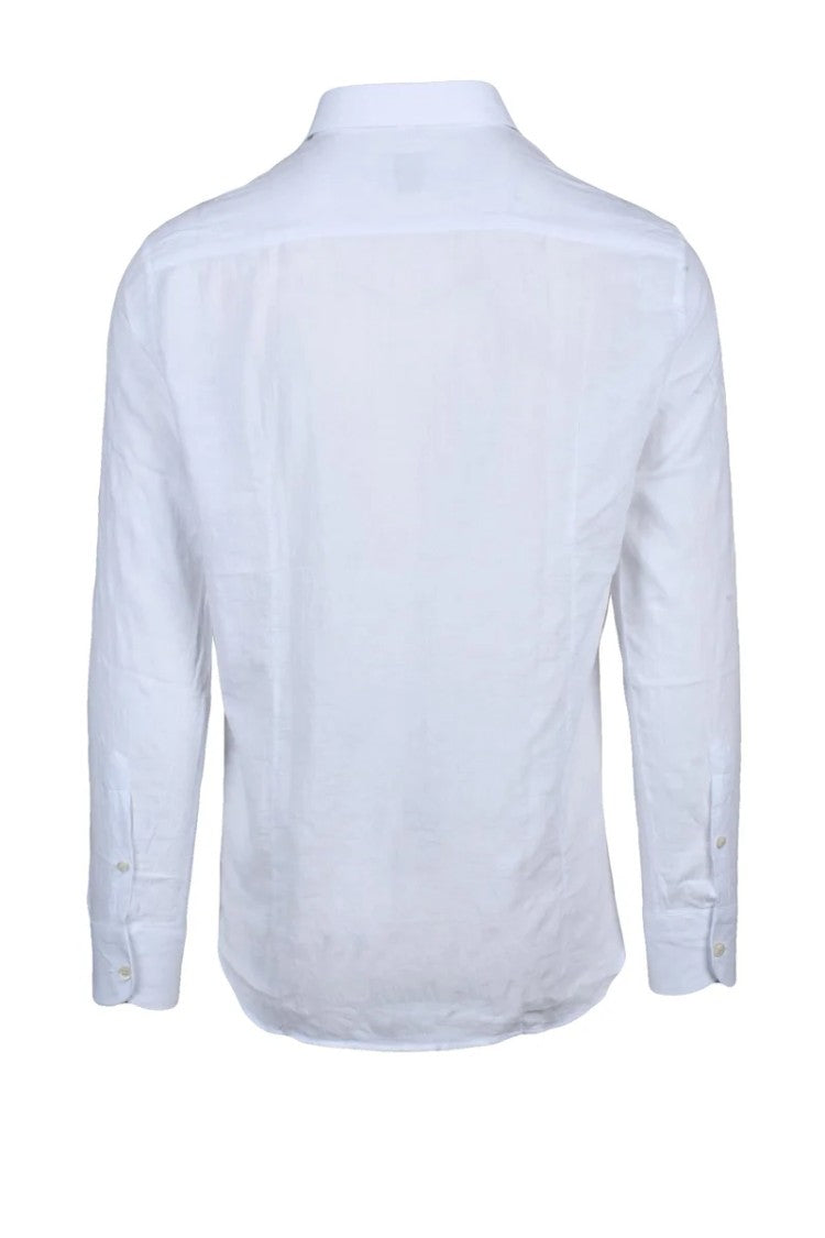 Mariano Napoli White Cotton Shirt