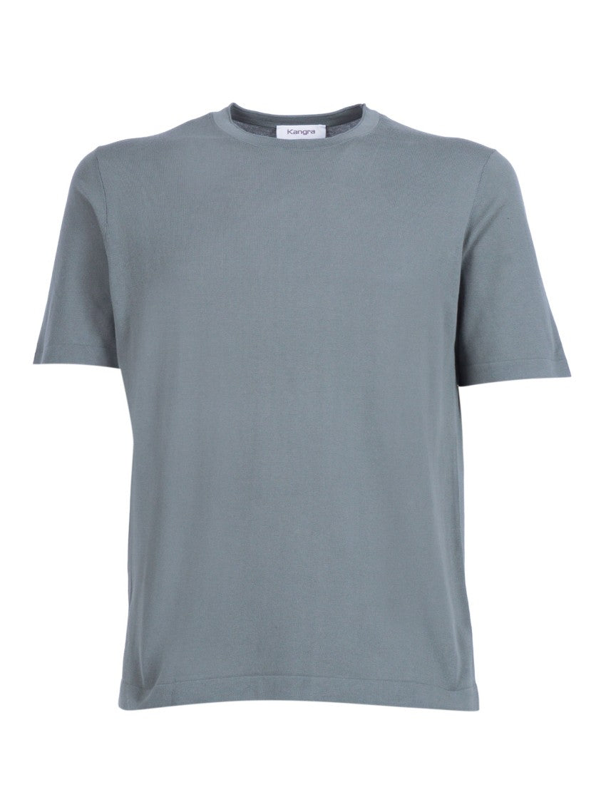 Kangra Cashmere Short Sleeve Crew Neck T-Shirt
