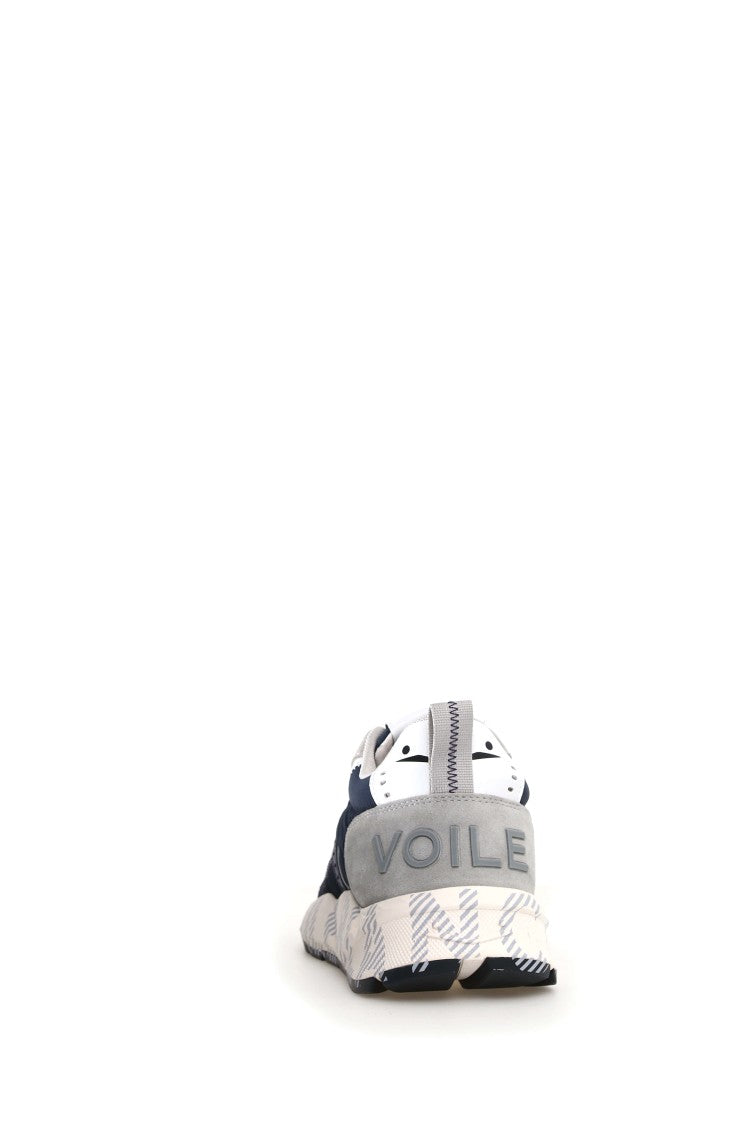 Voile Blanche Urban Sneakers With Distinctive Lacing
