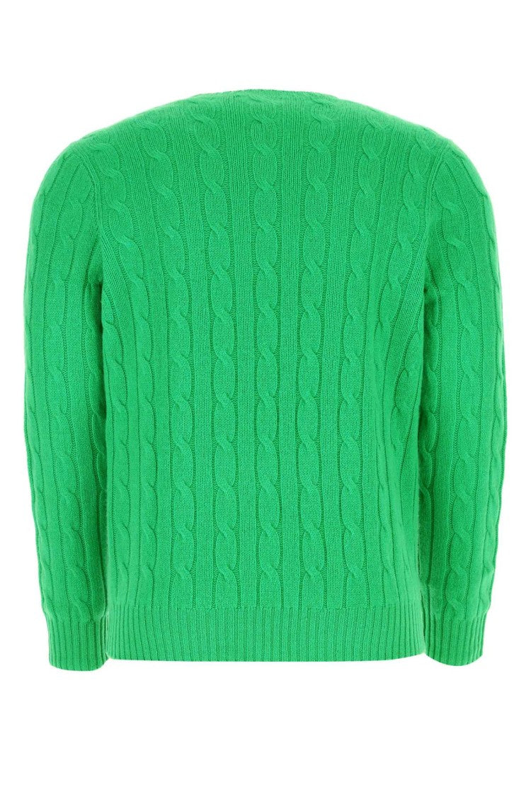 Polo Ralph Lauren Grass Green Cashmere Sweater