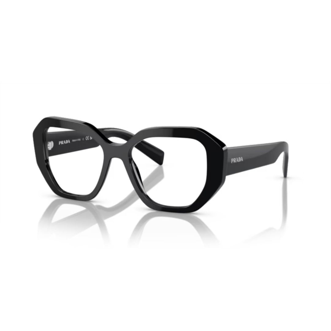 Prada A07v Vista Oversized Geometric Frame Eyeglasses