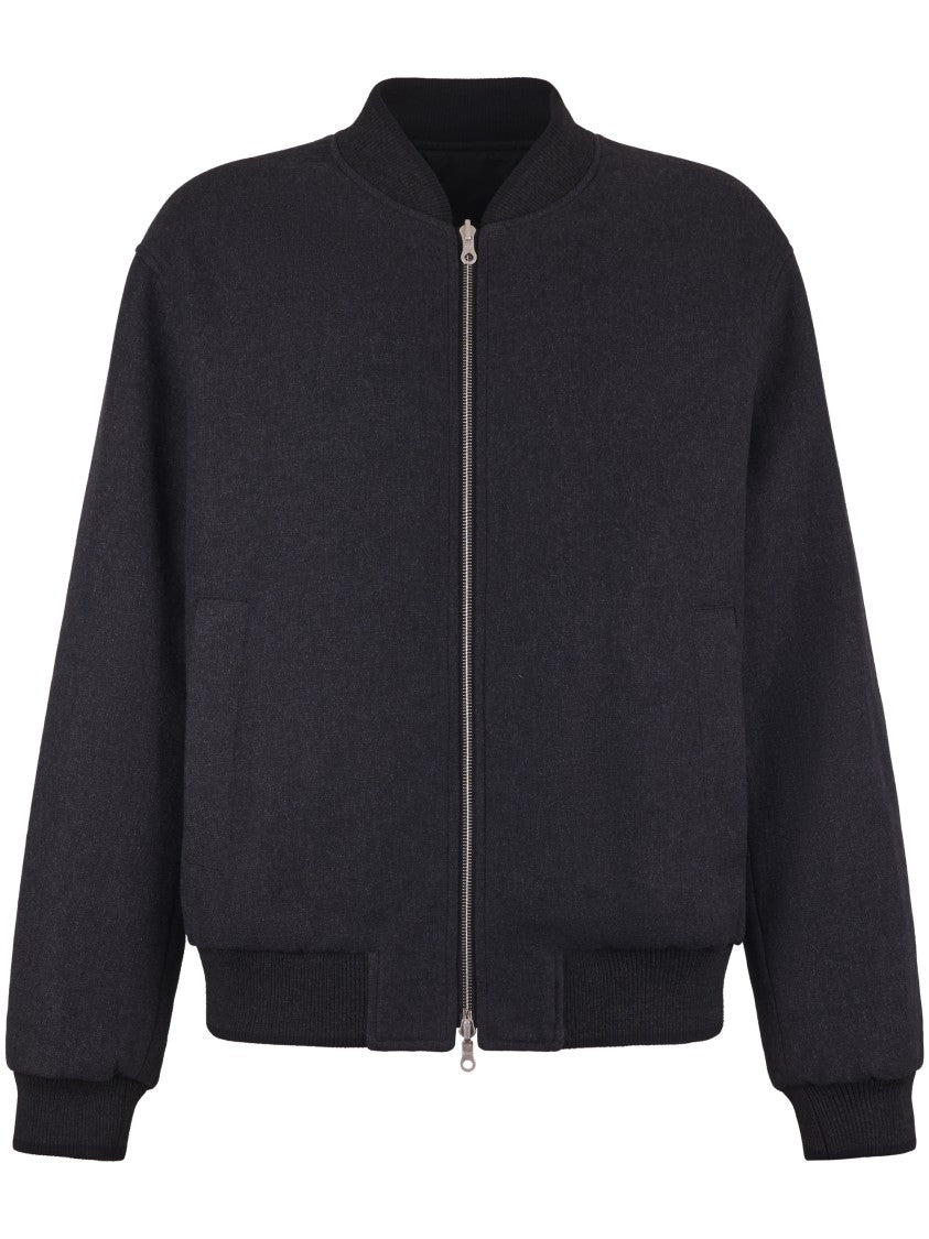 Dries Van Noten Classic Grey Jacket With Structured Silhouette