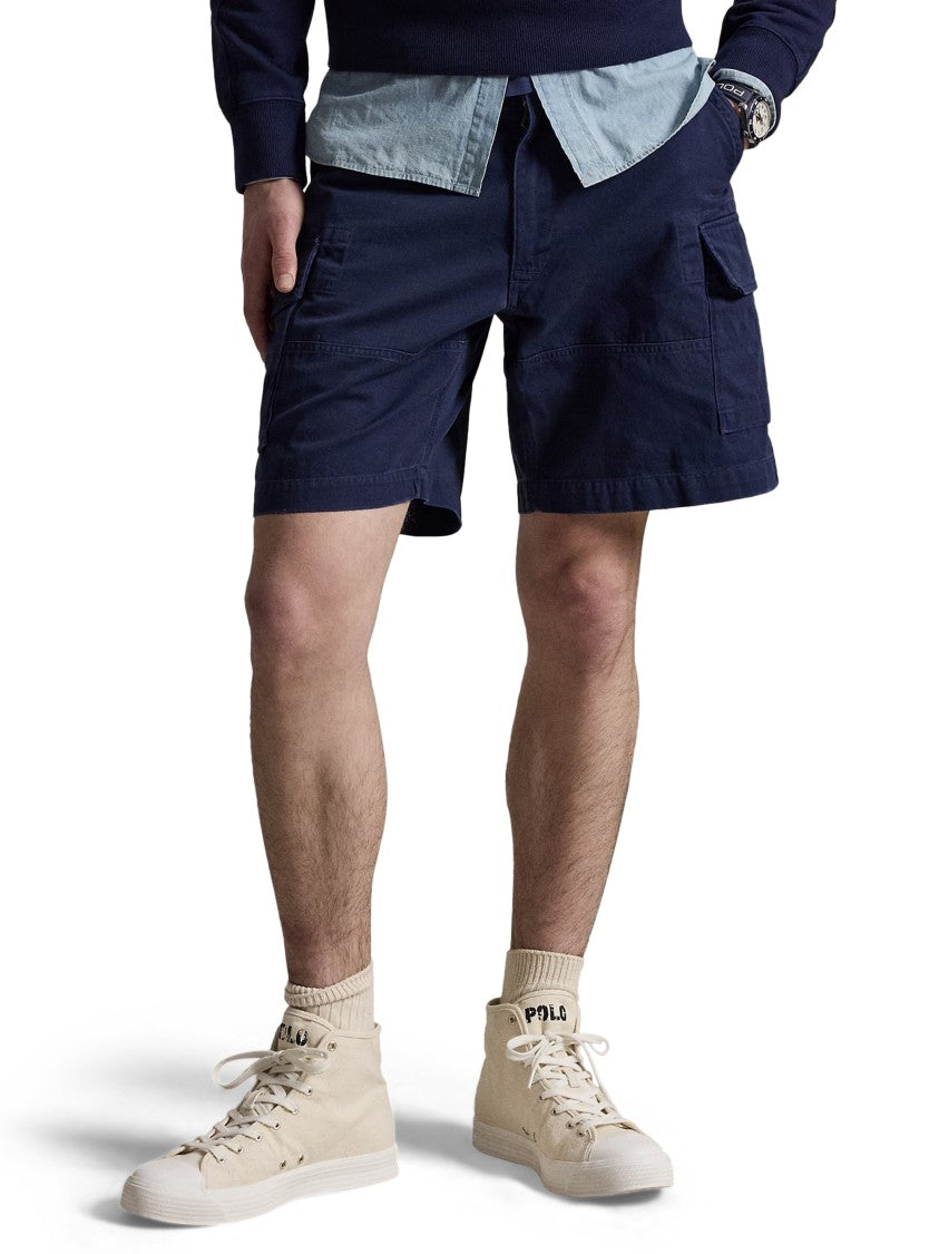 Polo Ralph Lauren Classic Fit Twill Cargo Shorts With Functional Pockets