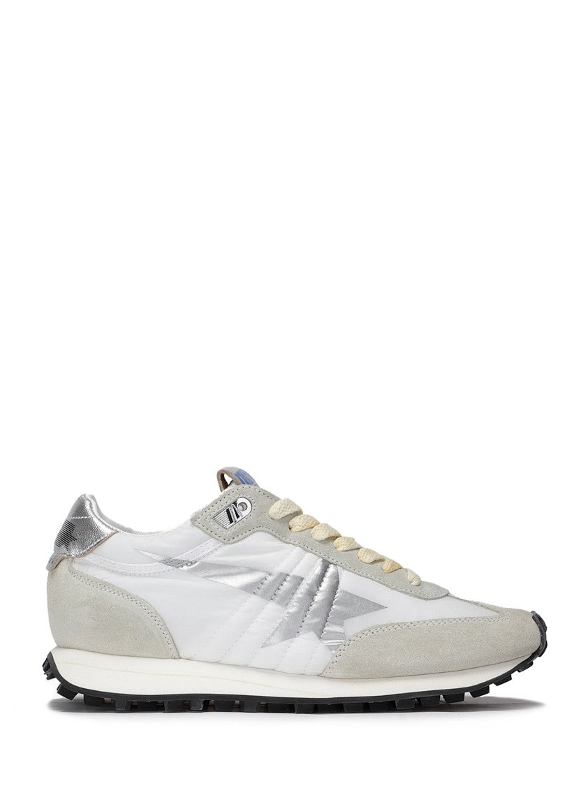 Golden Goose Nylon Sneakers With Beige Suede Inserts