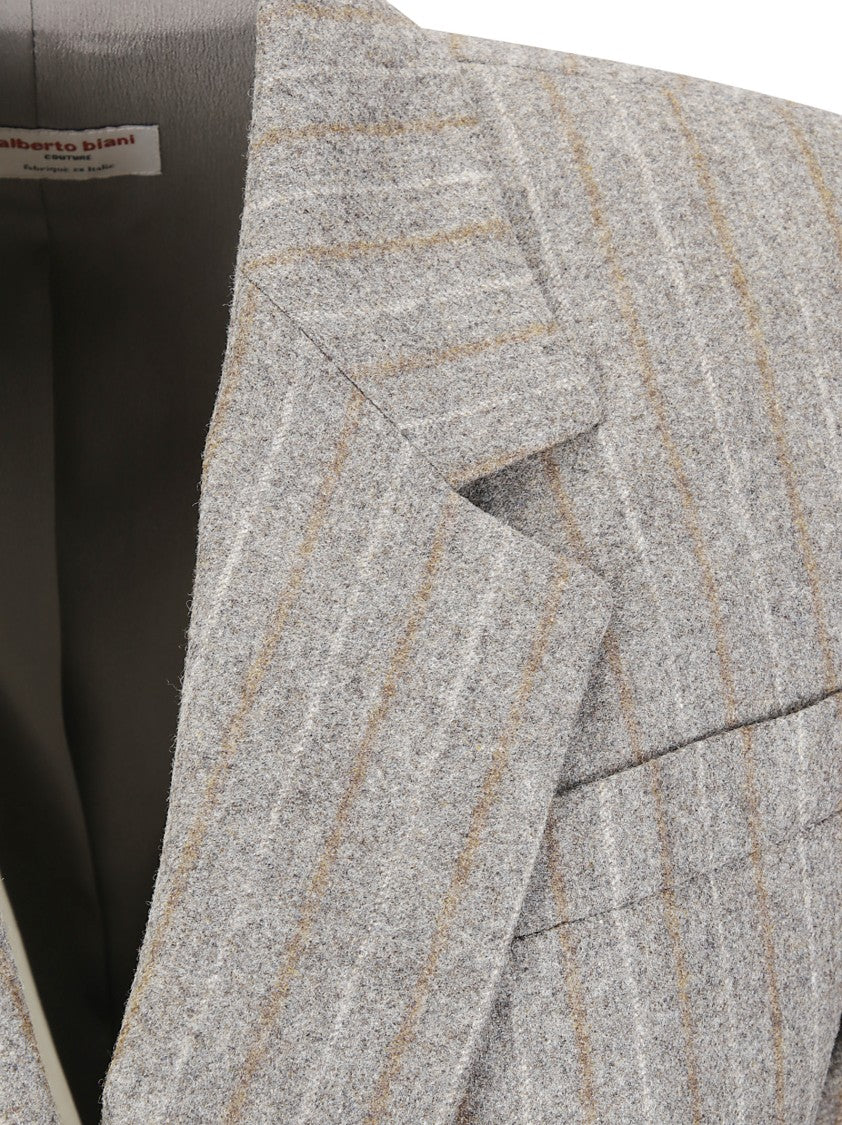 Alberto Biani Tailored Women's Jacket With Classic Collar And Button Closure