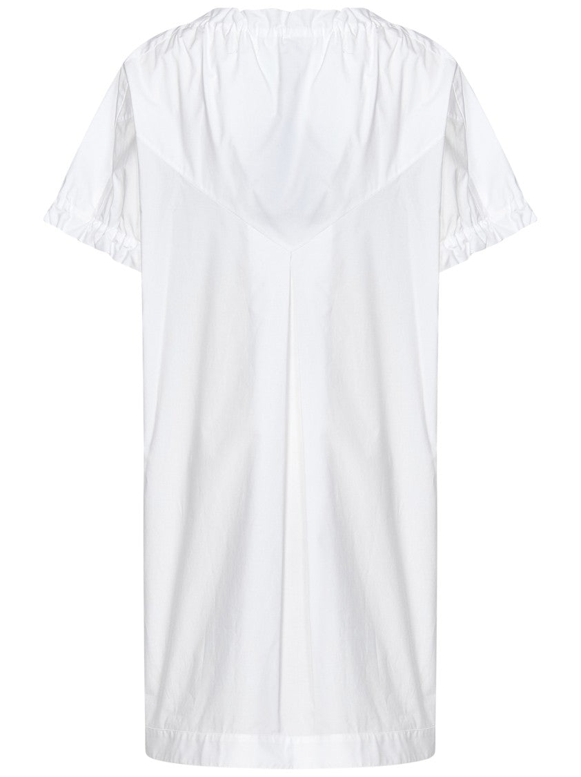 Pinko Short Cotton Poplin Tunic Dress