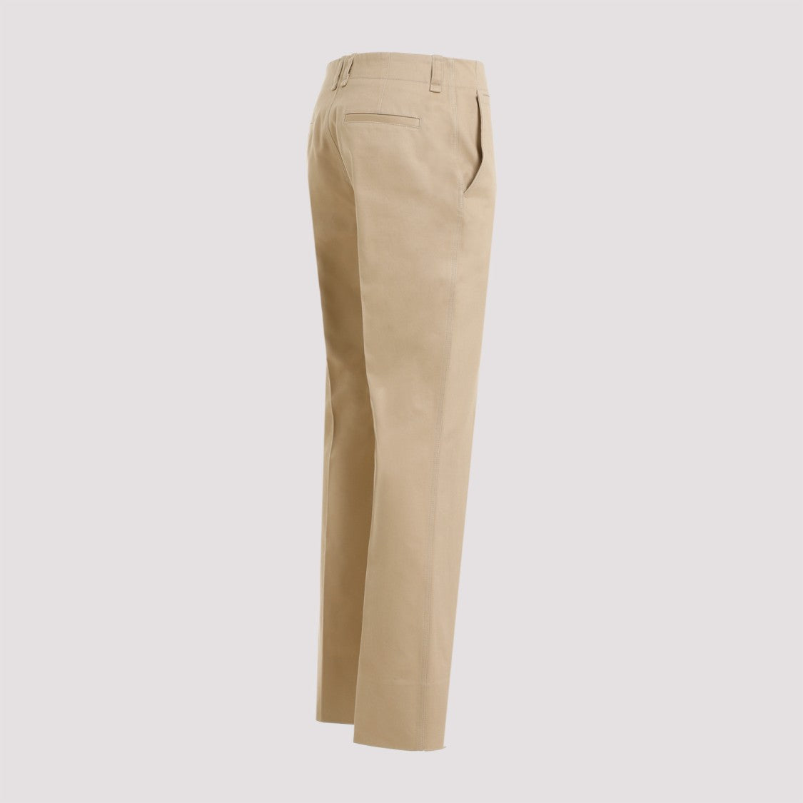 Saint Laurent Beige Cotton Pants