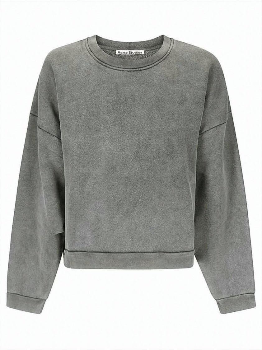 Acne Studios Relaxed Fit Crew Neck Long Sleeve Shirt