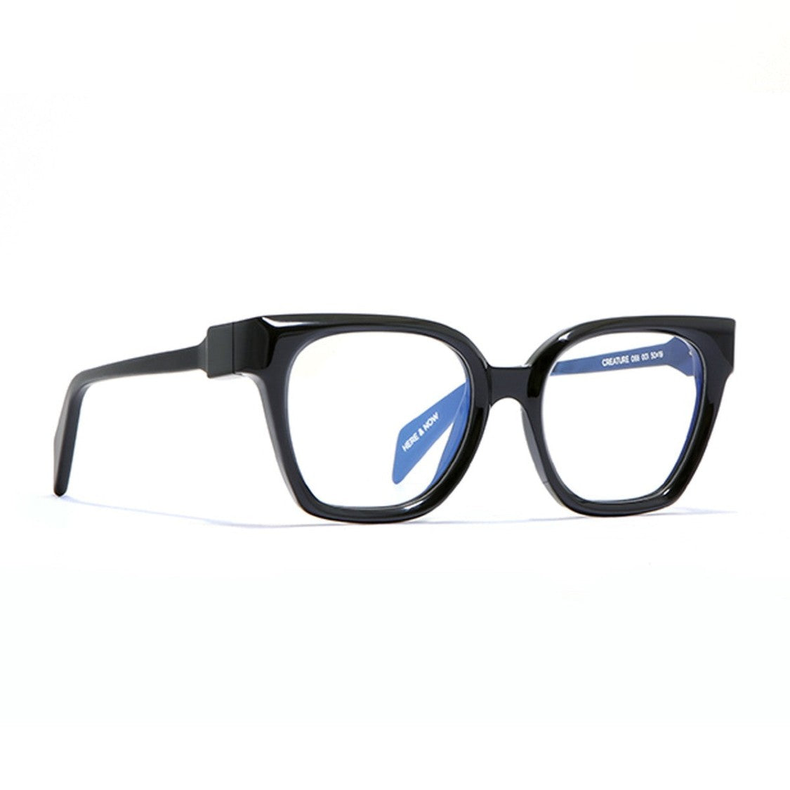 Siens Glossy Celluloid Creature 068 Celluloid Square Sunglasses