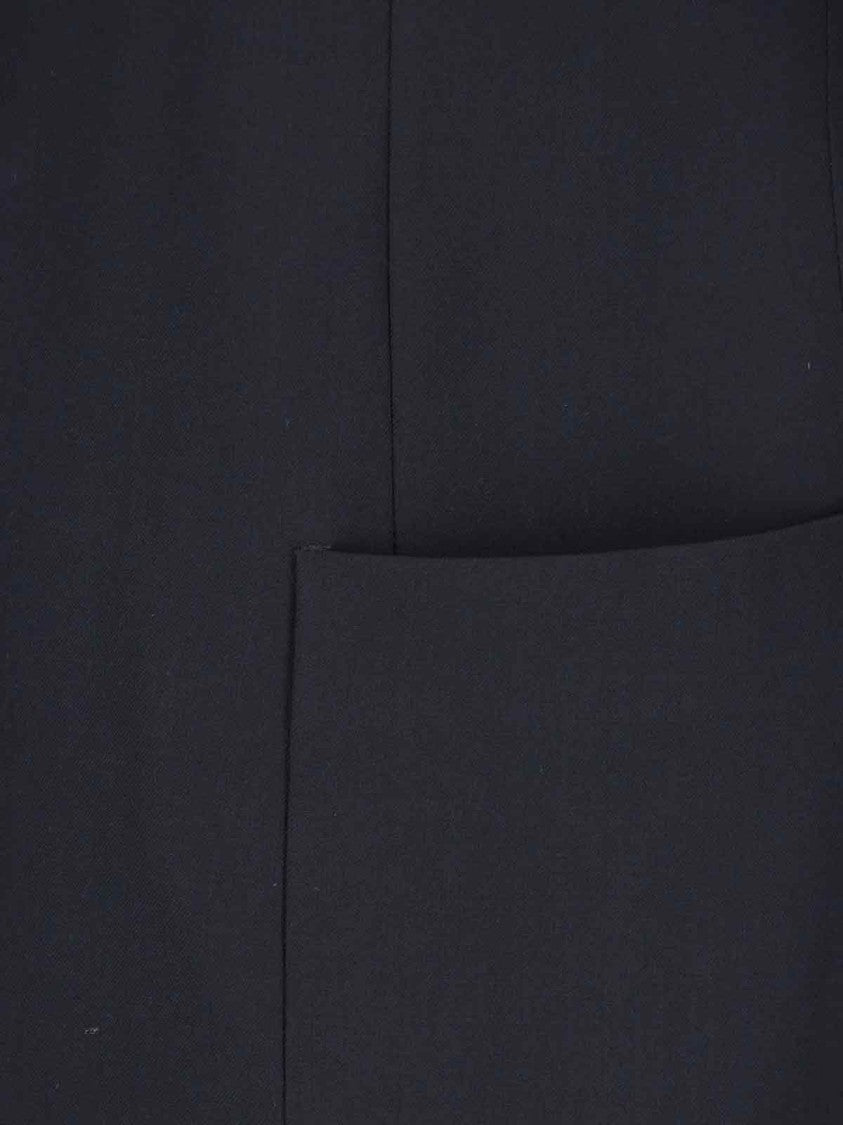 Giorgio Armani Single-Breasted Blazer – Navy