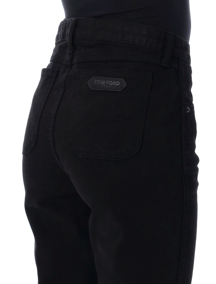 Tom Ford Black Flared Jeans