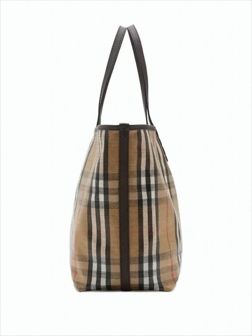 Burberry Classic Check Medium Tote Bag