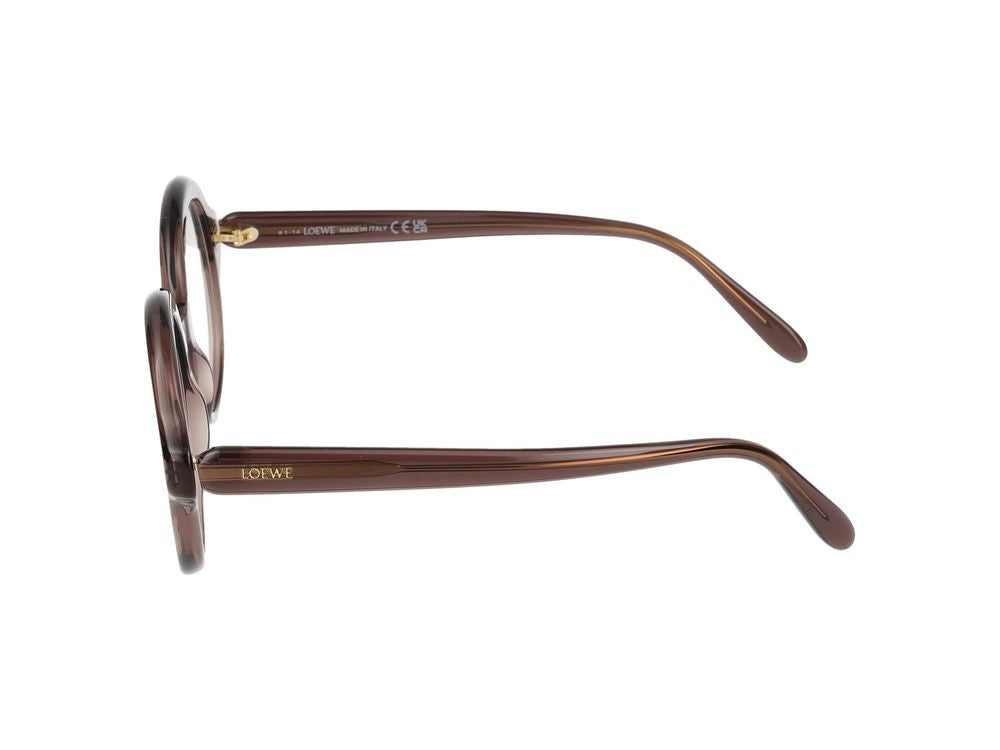 Loewe Black Translucent Round Eyeglasses