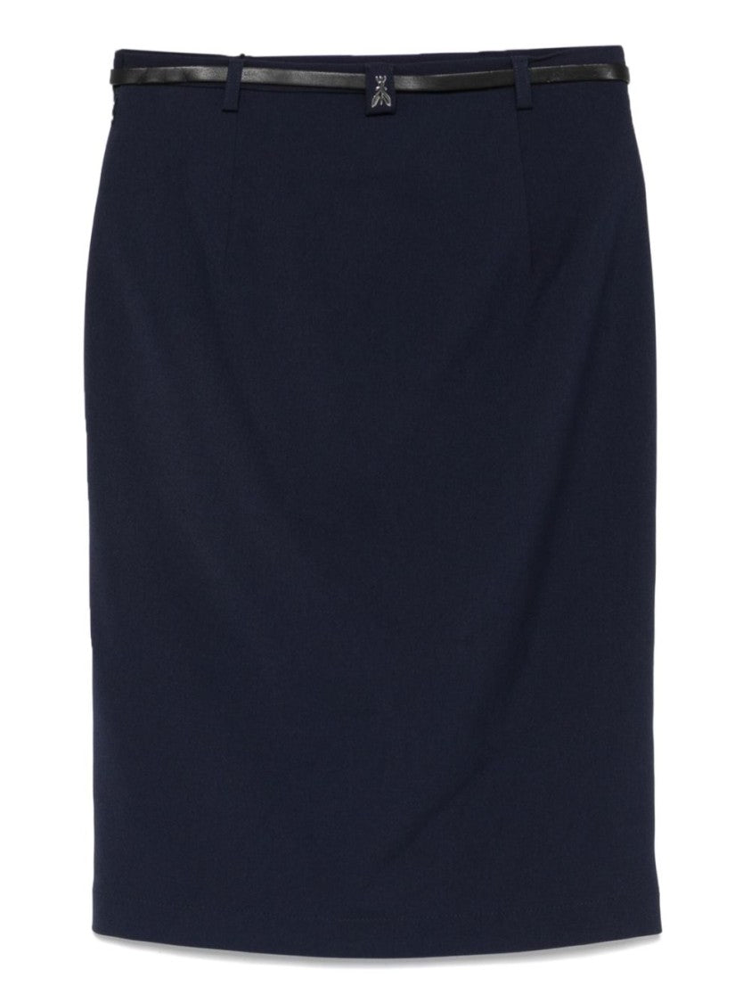 Patrizia Pepe Tailored Navy Blue Skirt