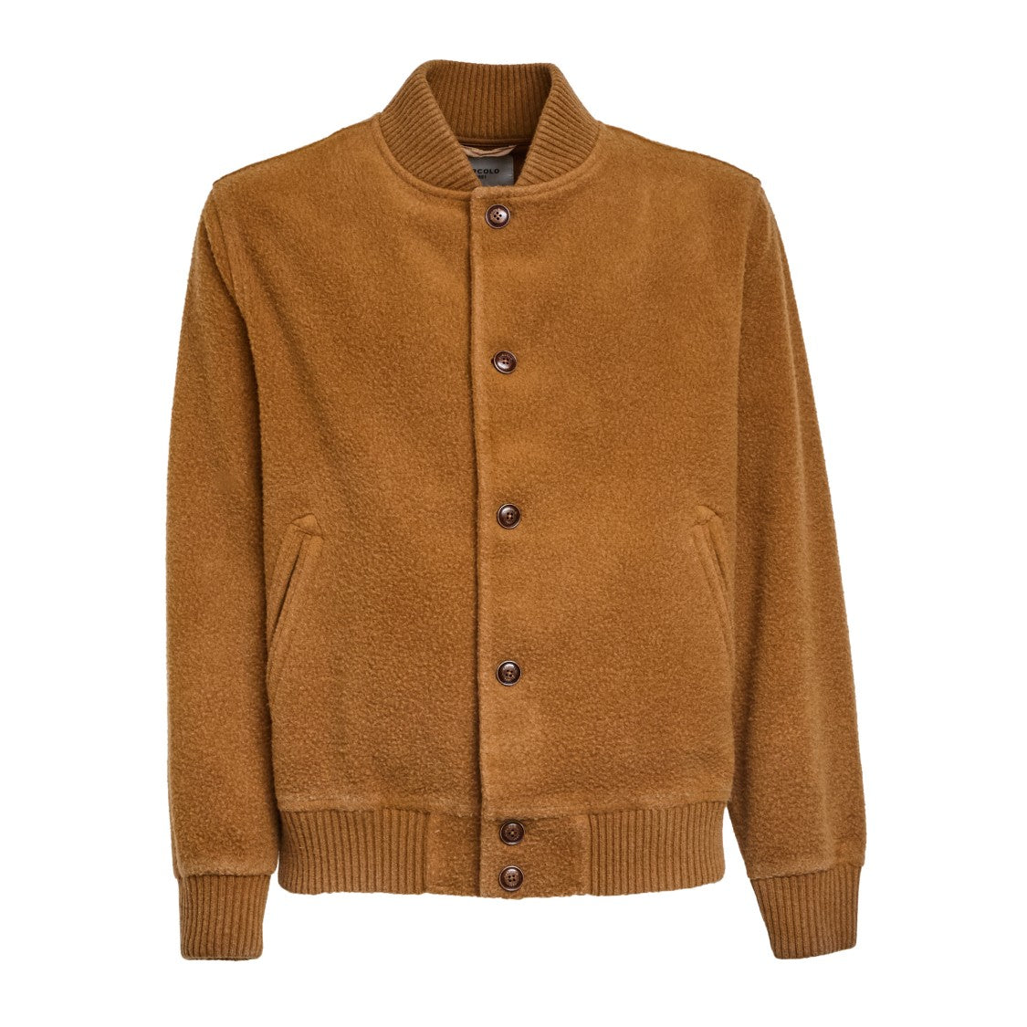 Circolo 1901 Garment Dyed Bomber Jacket Wool Blend