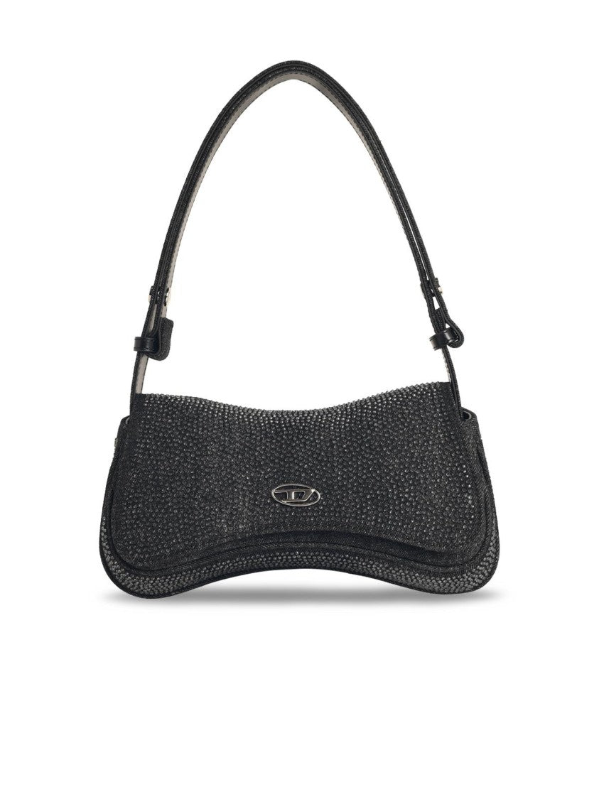 Diesel 'Play' Black Denim Bag