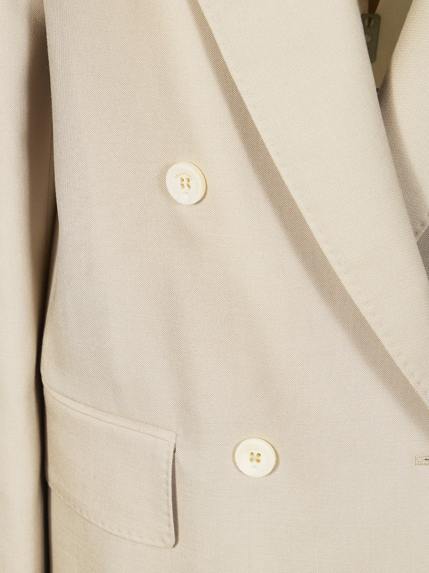 Max Mara Mitico Oversized Double Breasted Blazer