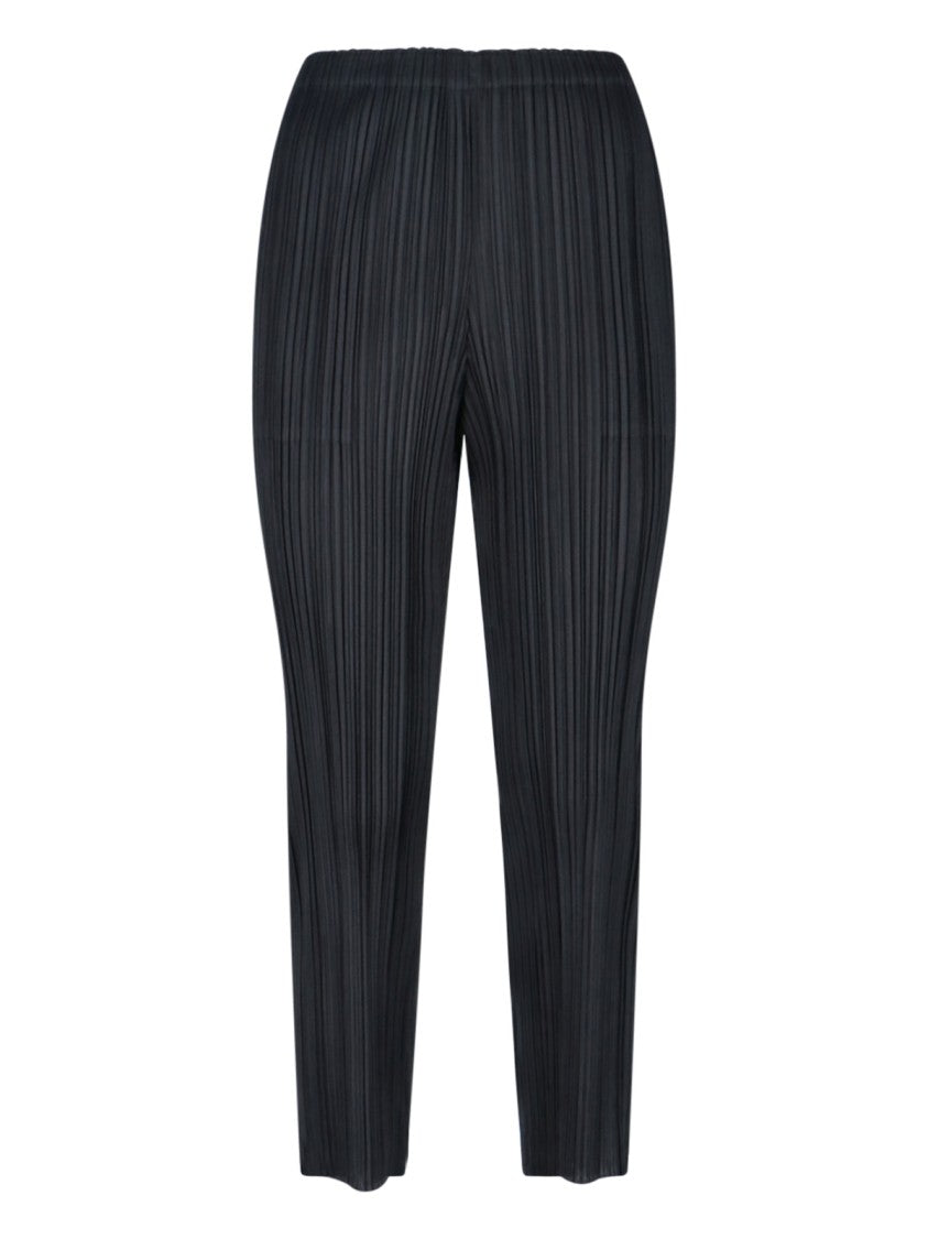 Pleats Please Pleats Please Black Pleated Trousers