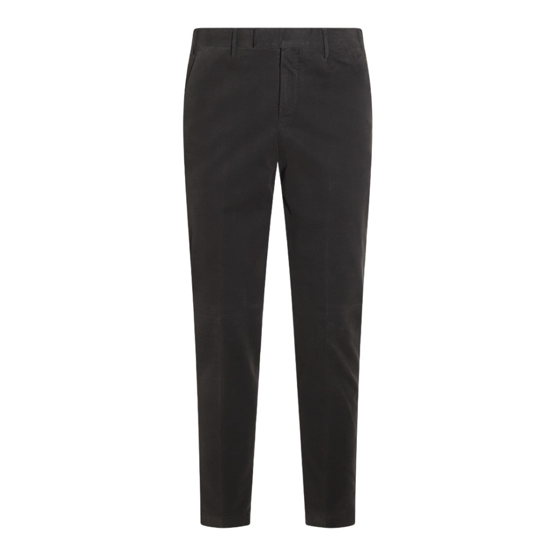 Pt Torino Tailored Grey Trousers With Slim Fit