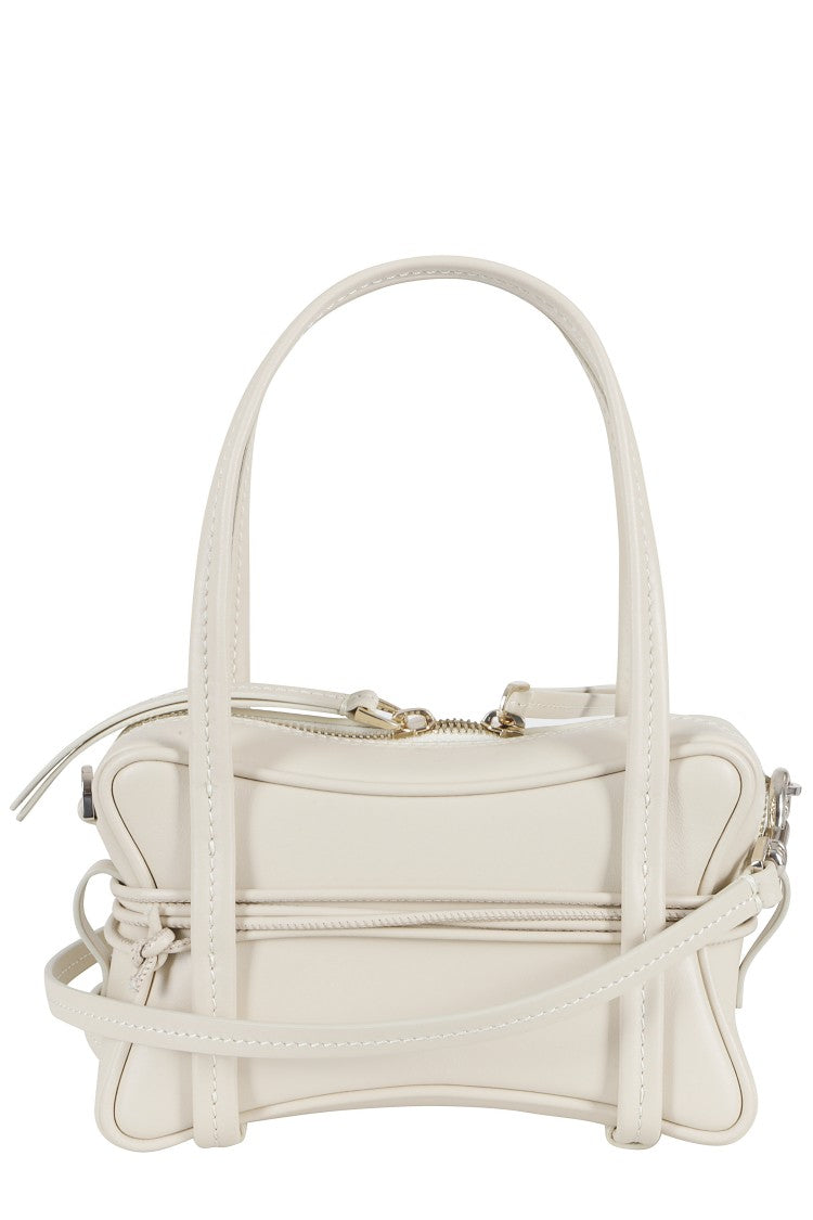 Biasia Cashmere Edwige 4Ever Mini Snap-Hook Leather Handbag