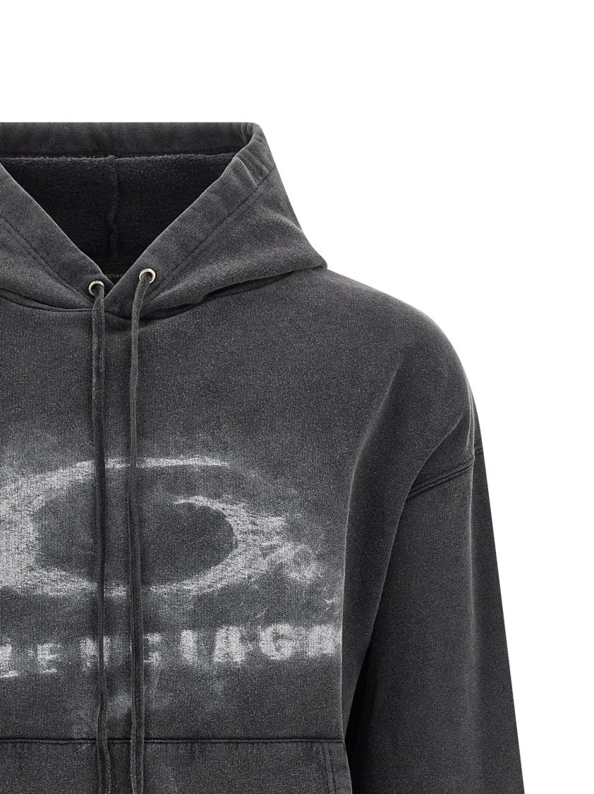Balenciaga 'Washed Crayon Loop' Hoodie