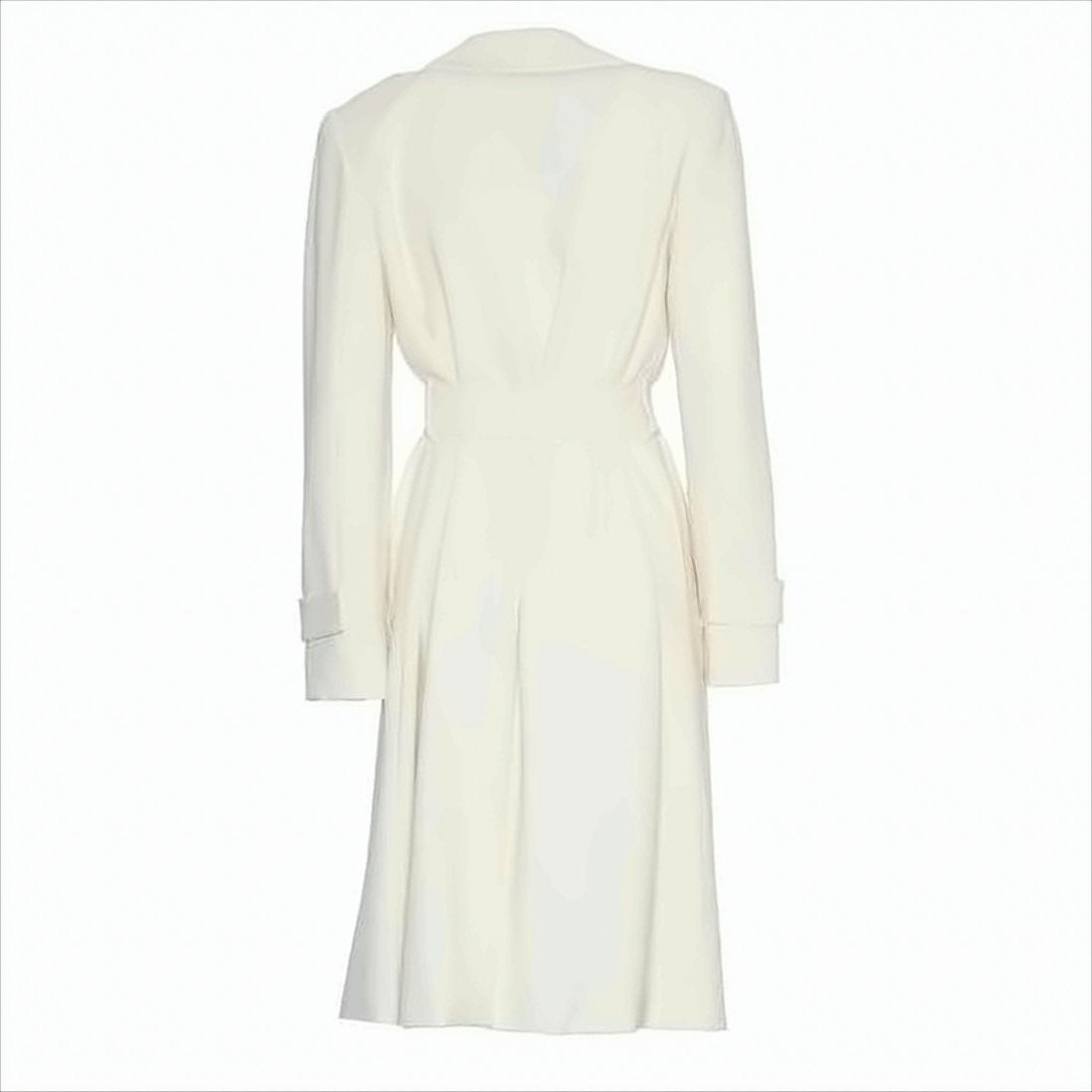 Theory Tailored White Coat With Wide Lapel
