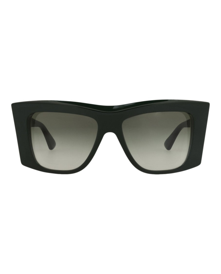 Bottega Veneta Square-Frame Recycled Acetate Sunglasses