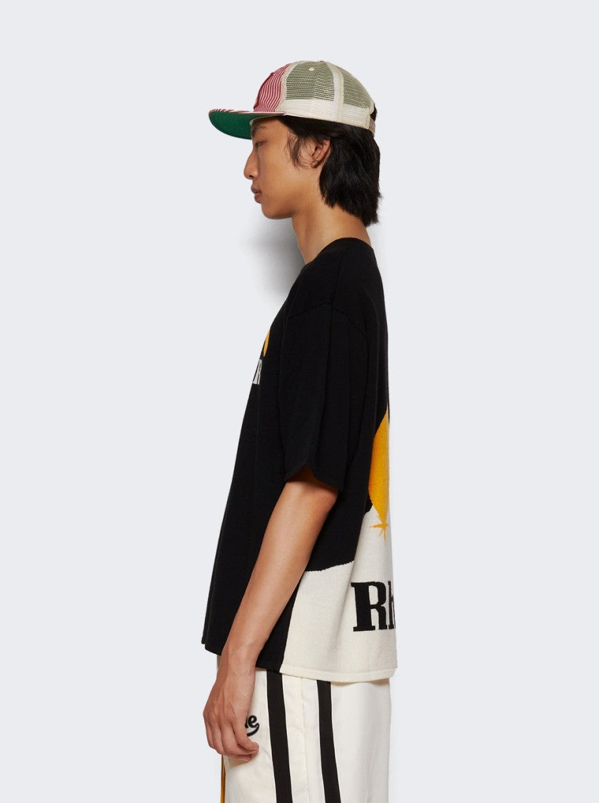 Rhude Moonlight Knit Tee Black