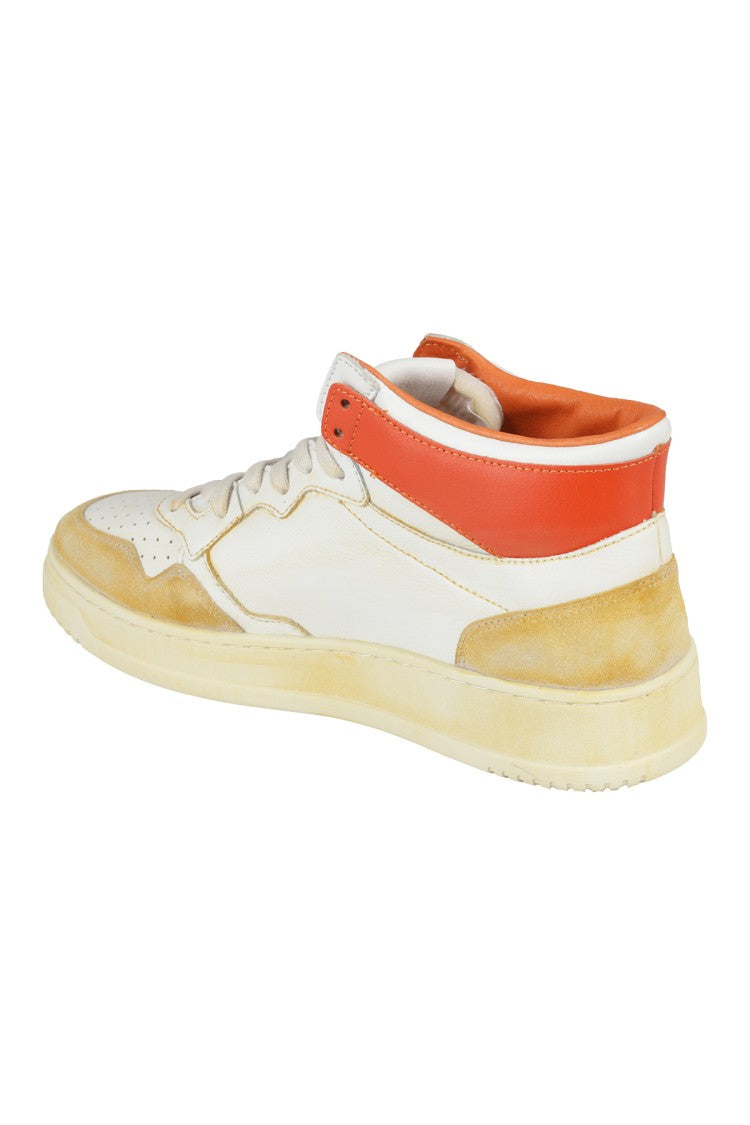 Autry Sup Vint Mid Mad High-Top Sneakers