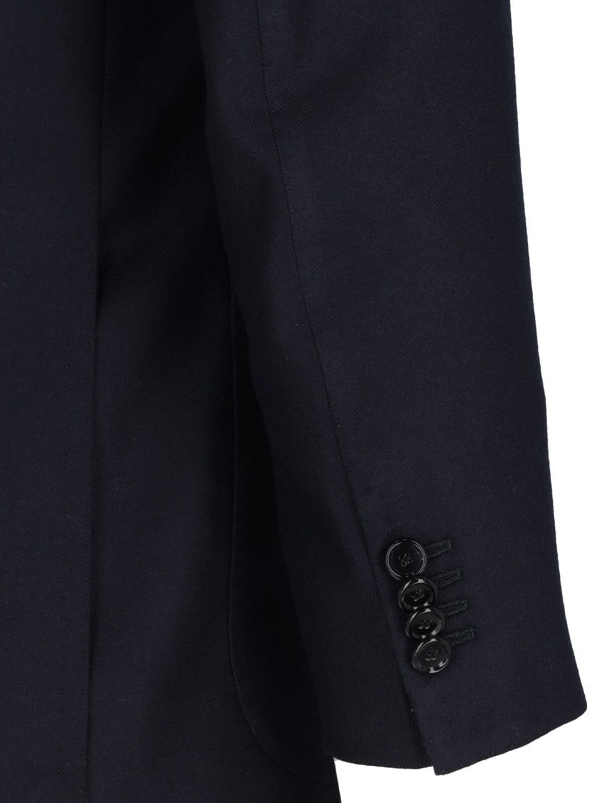 Cesare Attolini Single-Breasted Blazer In Blue Cashmere