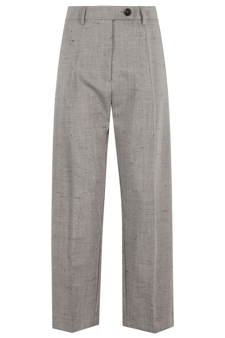 Tela Tailored Grey Canvas Madrid Pants