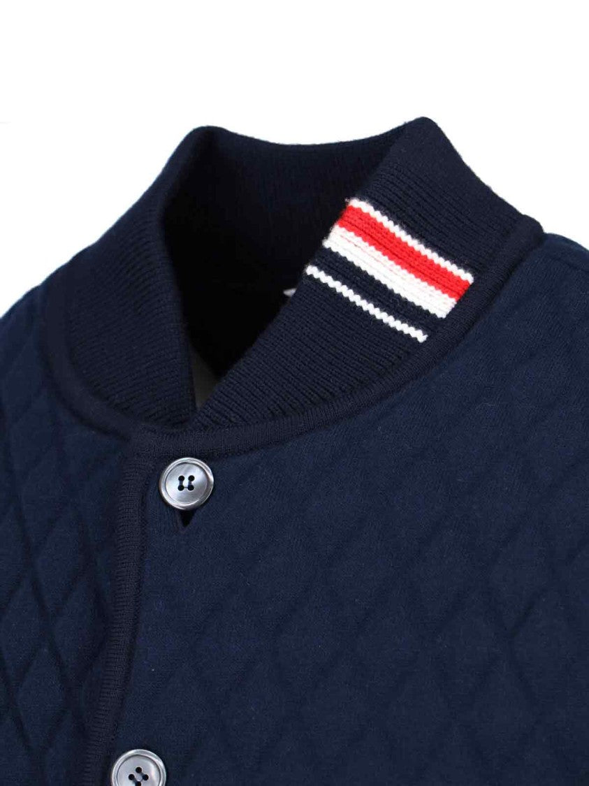 Thom Browne Merino Wool Jacket – Navy
