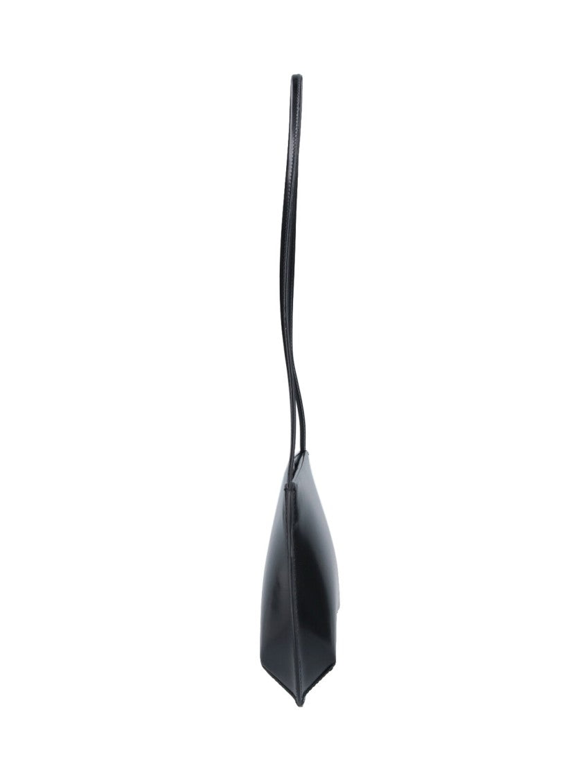 Fane Black Patent Leather Bra Shoulder Bag