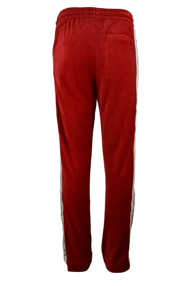 Casablanca Casablanca Red Velvet Sweatpants