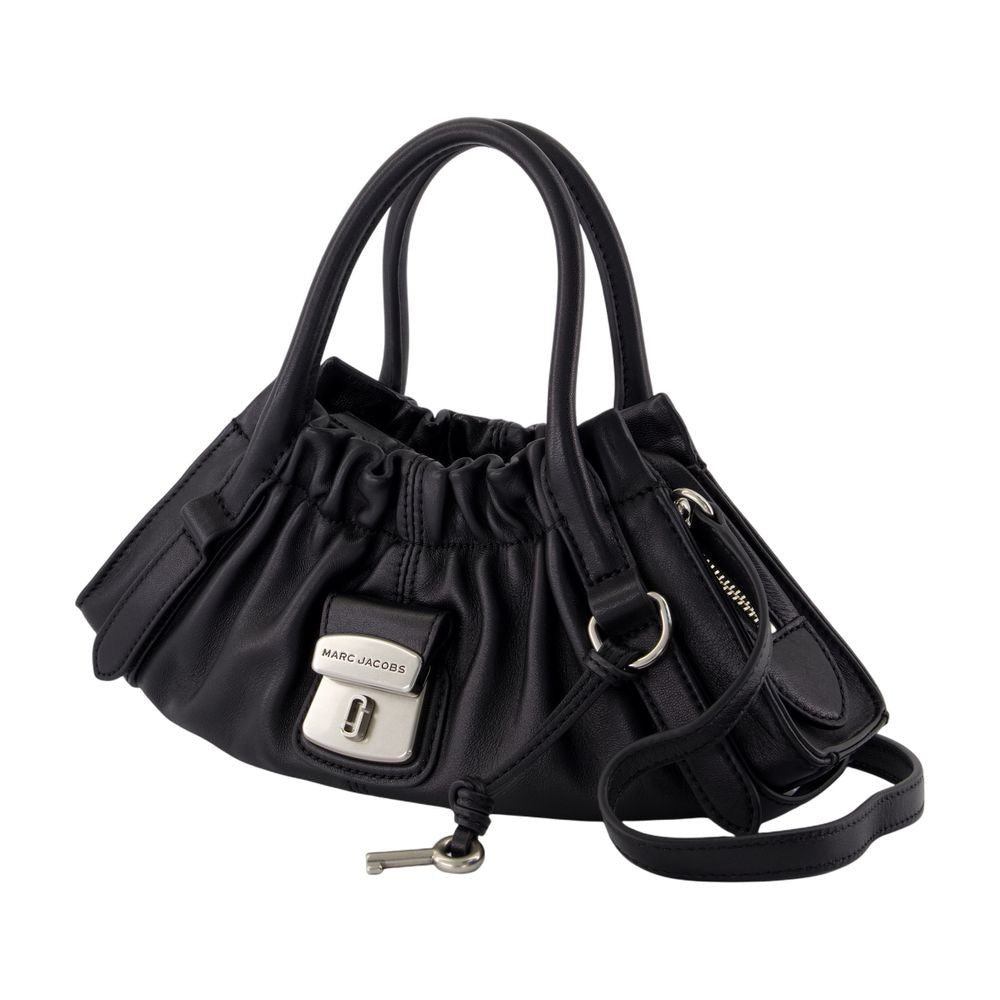 Marc Jacobs The Small Satchel Shoulder Bag - Leather - Black
