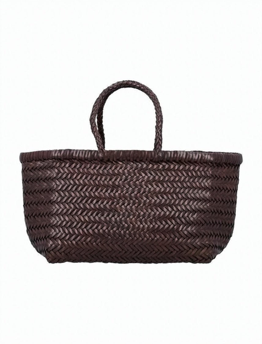 Dragon Diffusion Woven Calf Leather Tote Bag