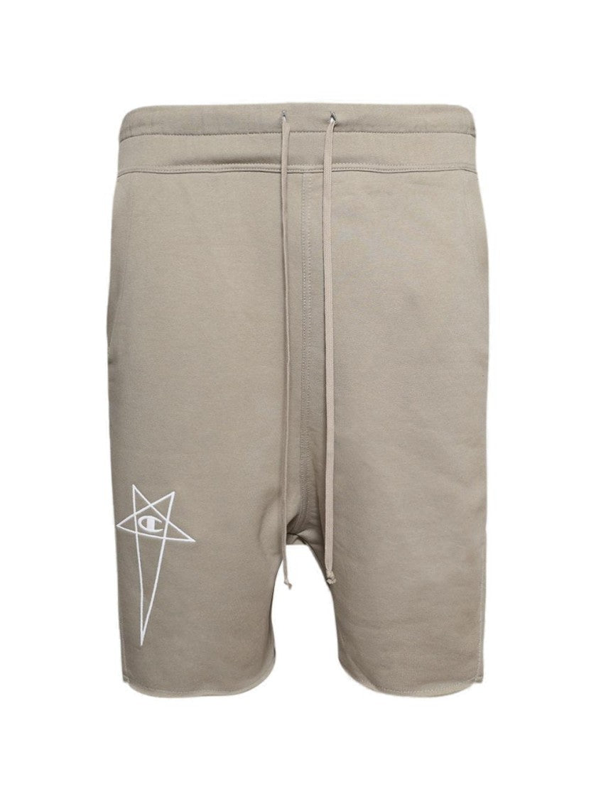 Rick Owens Knitted Beveled Pods Pearl Shorts