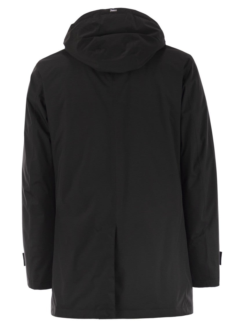 Herno Waterproof 2-Layer Laminar Fabric Coat