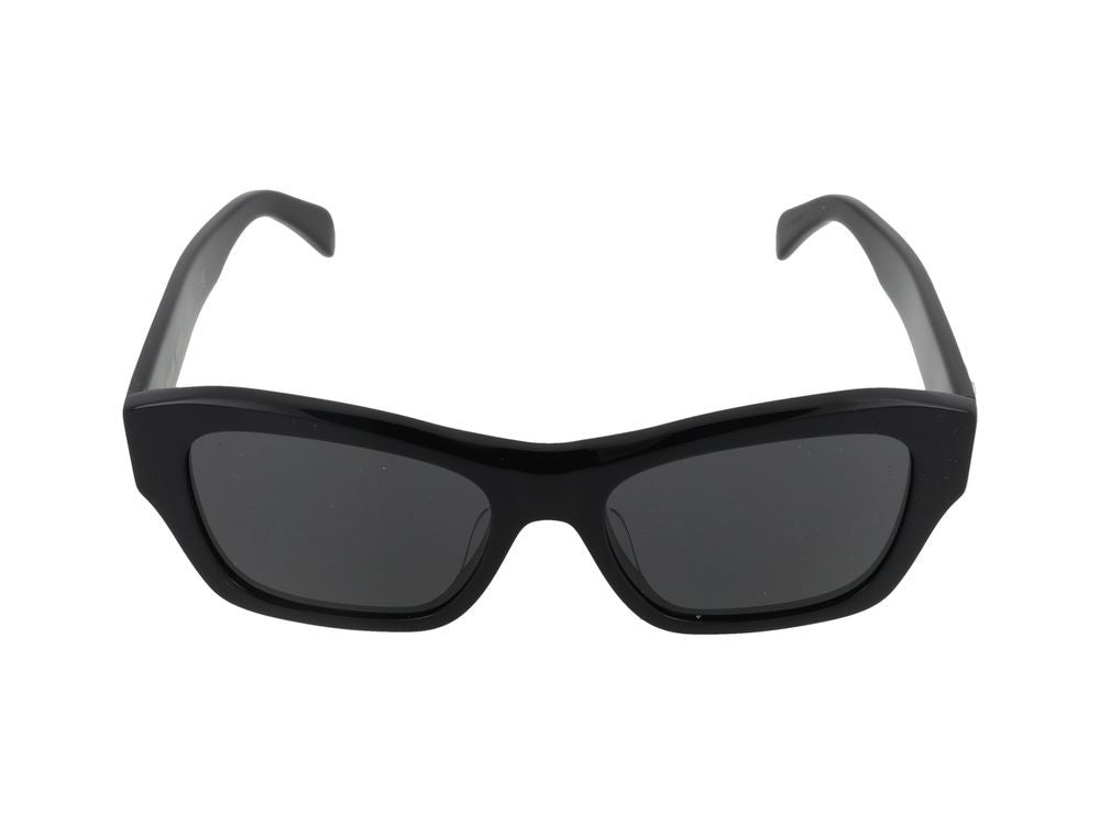 Celine Oversized Square Frame Logo Detail Sunglasses