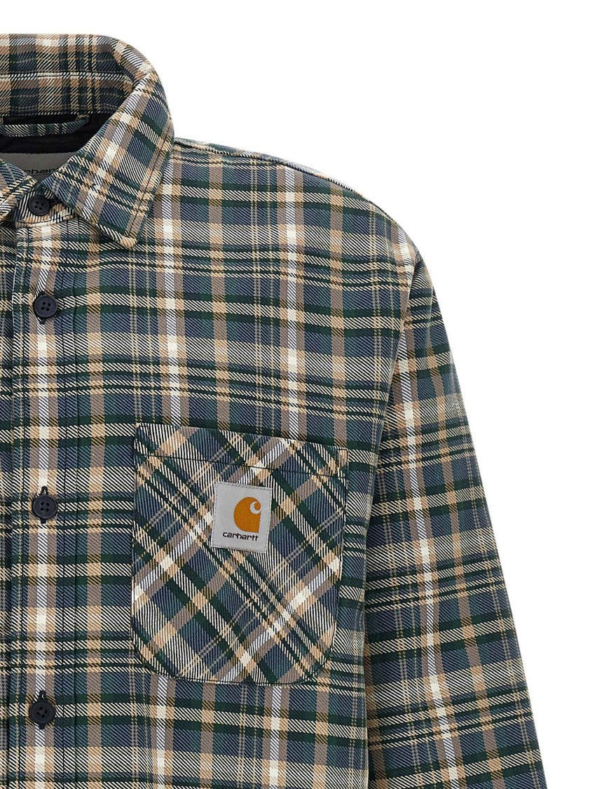 Carhartt Wip Medium-Weight Check Patterned Overshirt With Nylon Lining