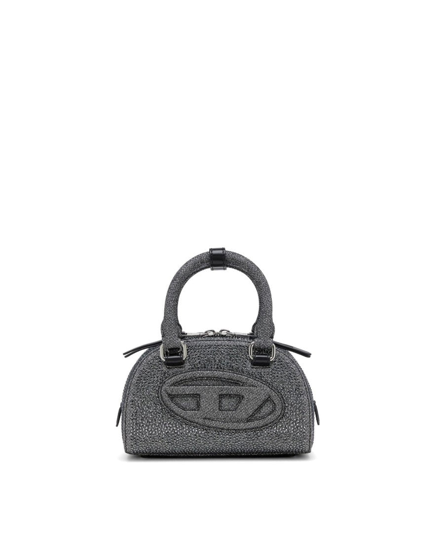 Diesel Mini Dome-Shaped Shoulder Bag With Rolled Handles