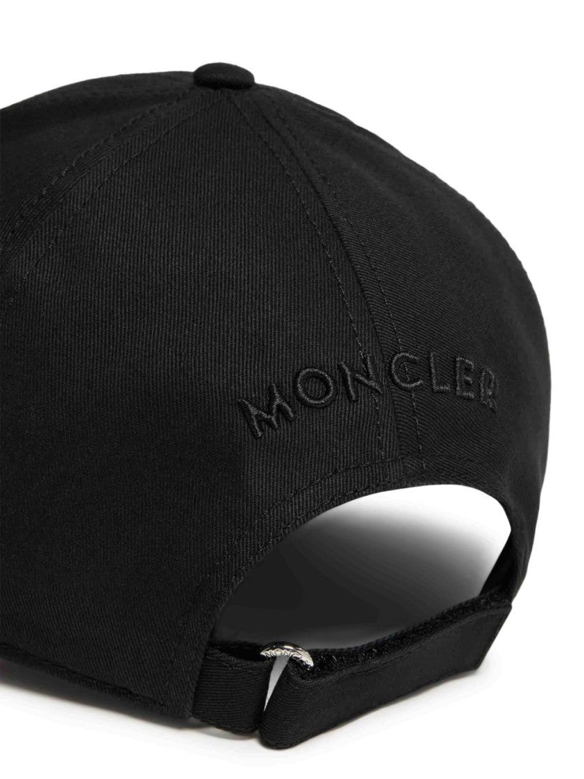 Moncler Structured Baseball Cap With Embroidered Logo