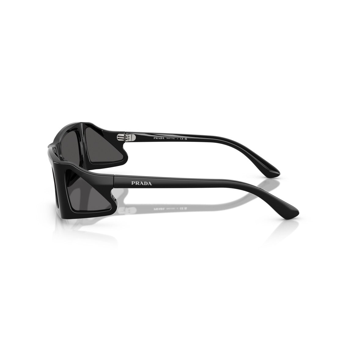 Prada 0Pr B03s Bold Rectangular Acetate Sunglasses