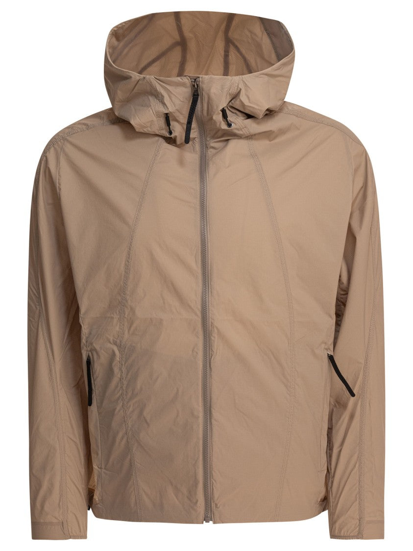 Goldwin Oversized Windbreaker Jacket With Adjustable Hood