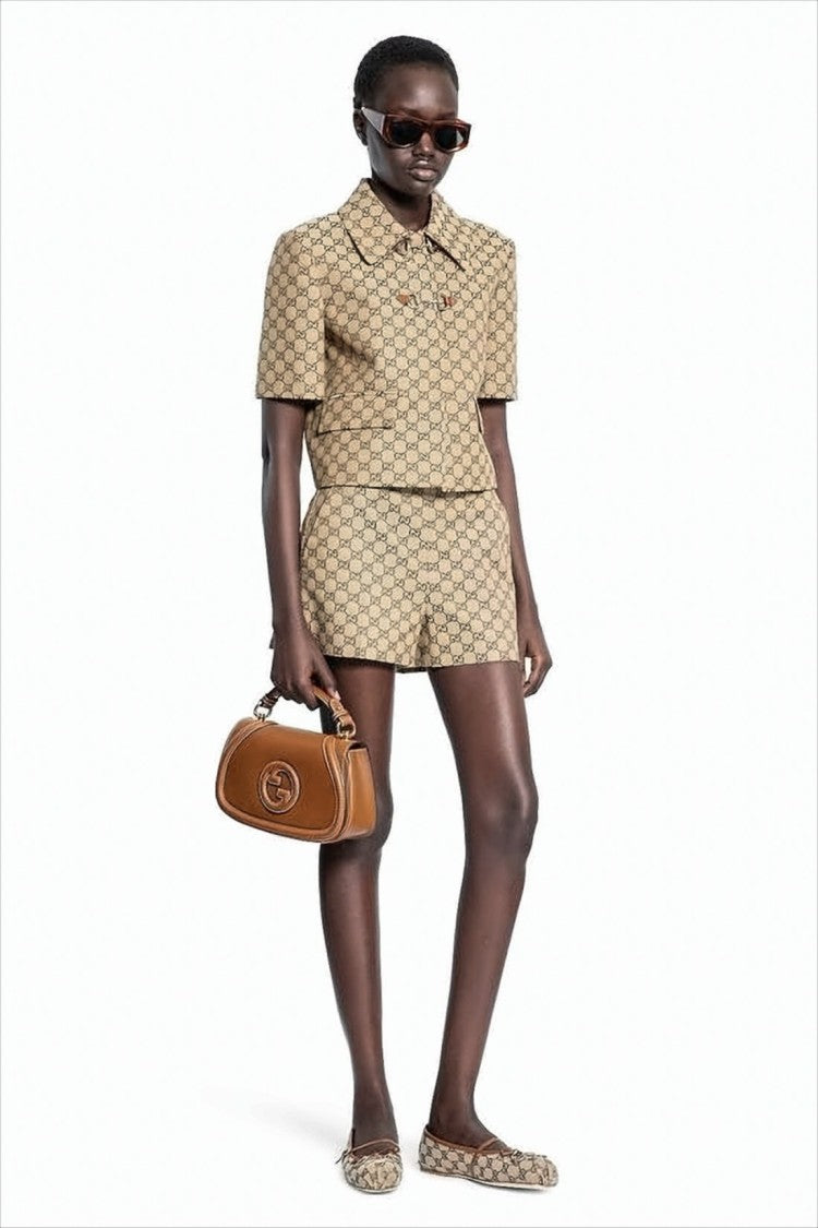 Gucci Tailored Monogram Shorts