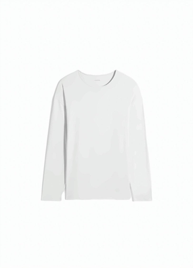 Lemaire Long-Sleeve Tee With Round Neckline