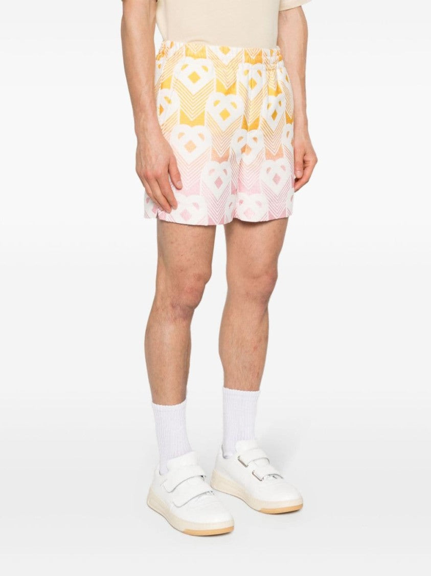 Casablanca Terrycloth-Effect Shorts