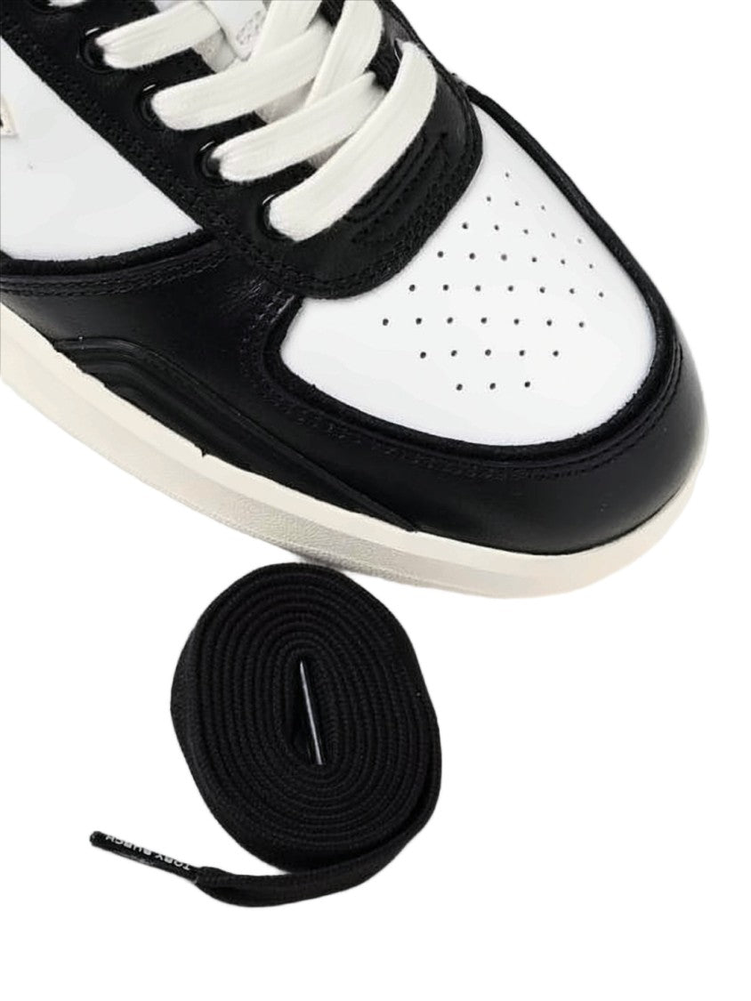 Tory Burch Low-Top Black And White Sneakers